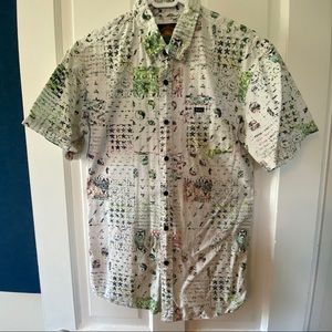 Short Sleeved Button Down Men’s Shirt